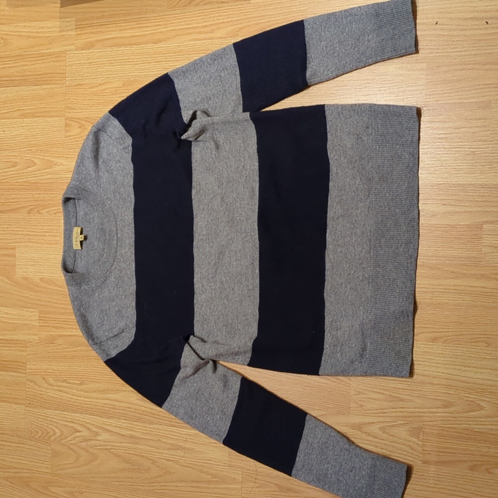 ❄️T. Babaton I Aritzia Men's Wool Cashmere Blend Striped Sweater